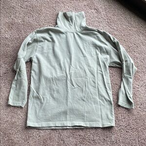 Light Green Turtleneck Long Sleeve Shirt, Country Seat Jeanswear
